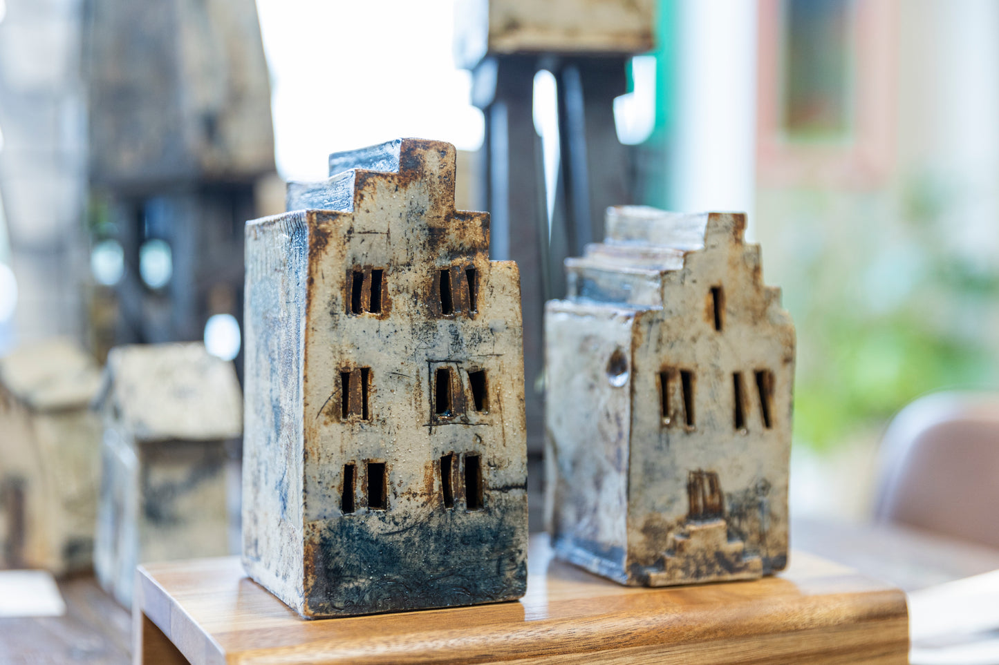 Ceramic Candle House 2