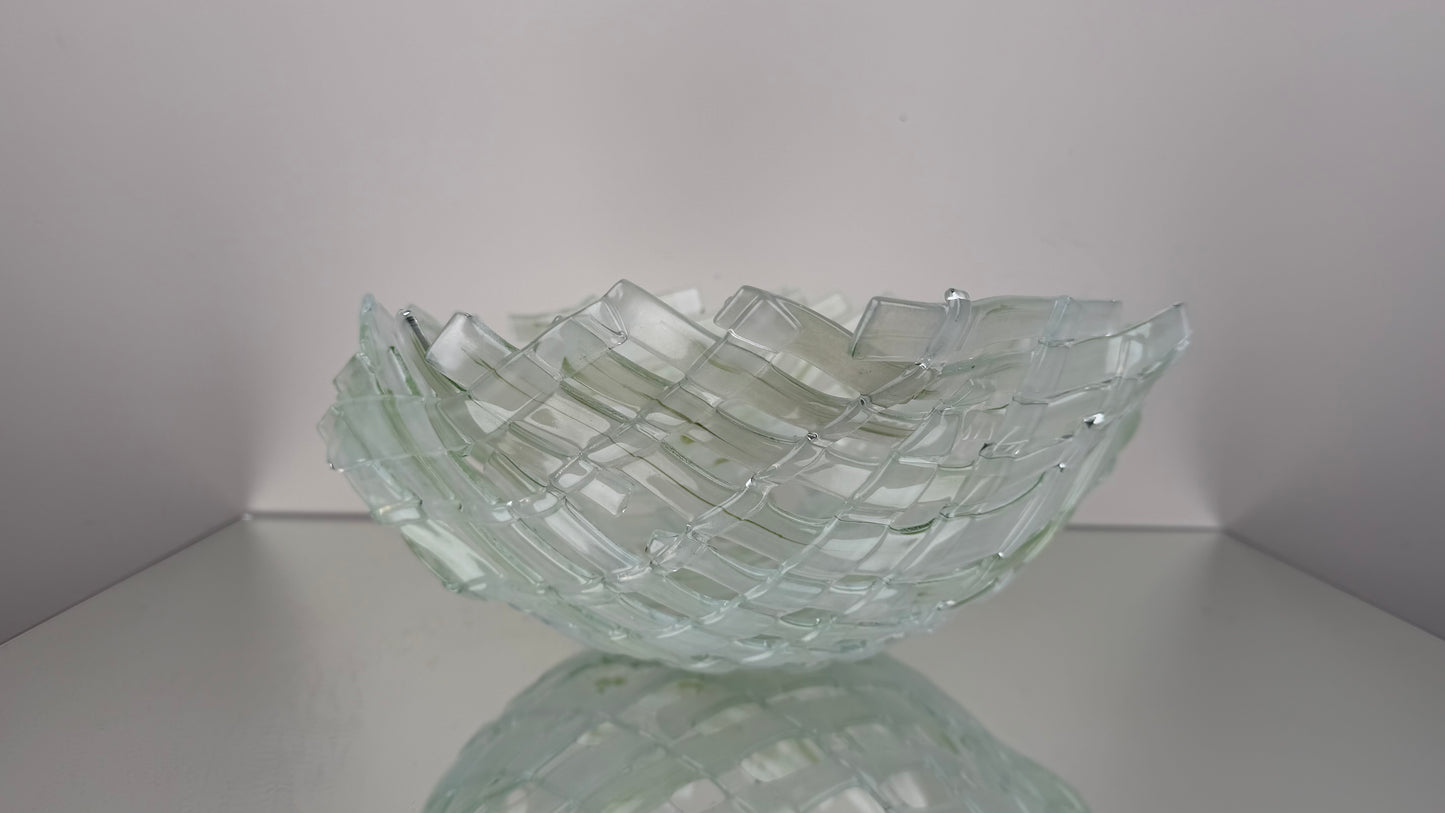 Glass white chalice