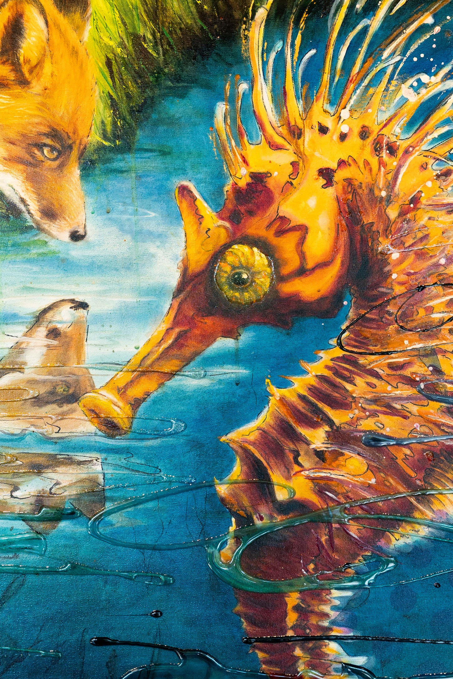 Fox and Seahorse