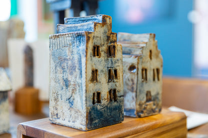 Ceramic Candle House 1