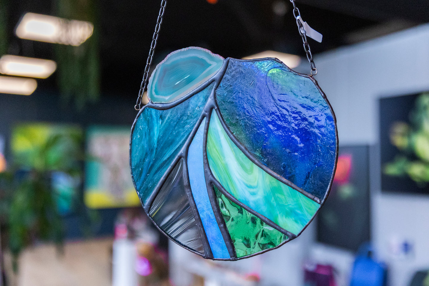 Glas in lood hanger