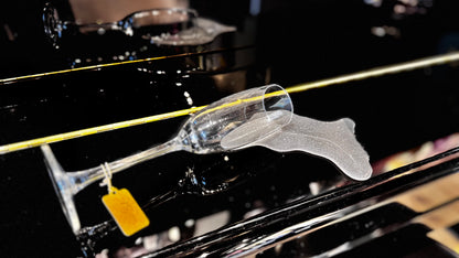 Fallen Champagne glass