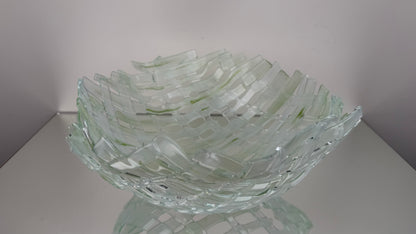 Glass white chalice