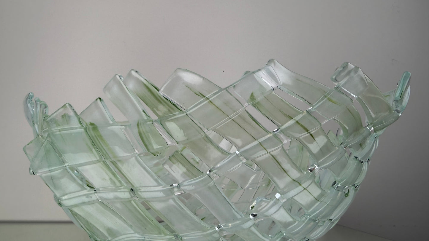Glass white chalice