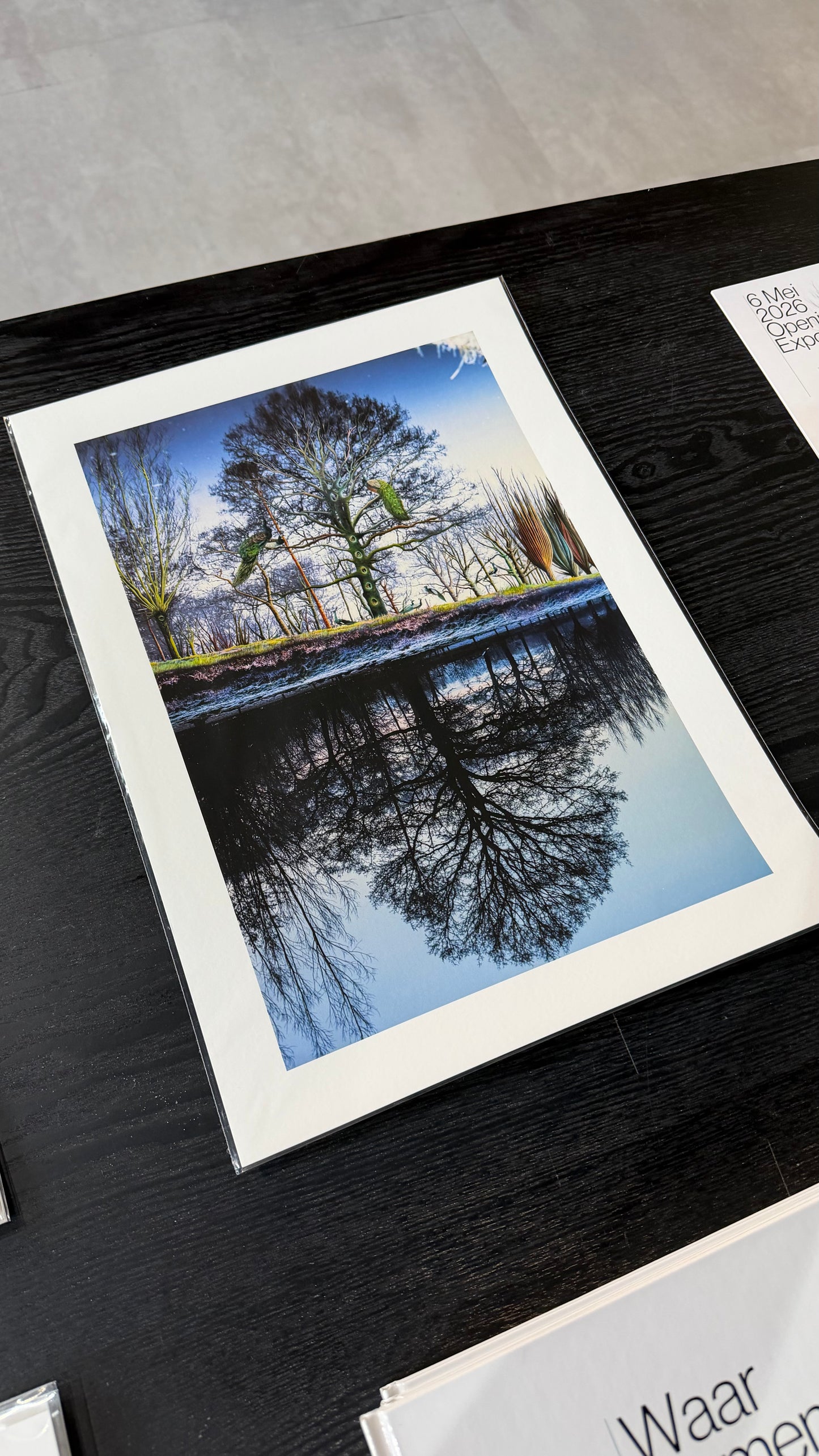 Pauwenboom print