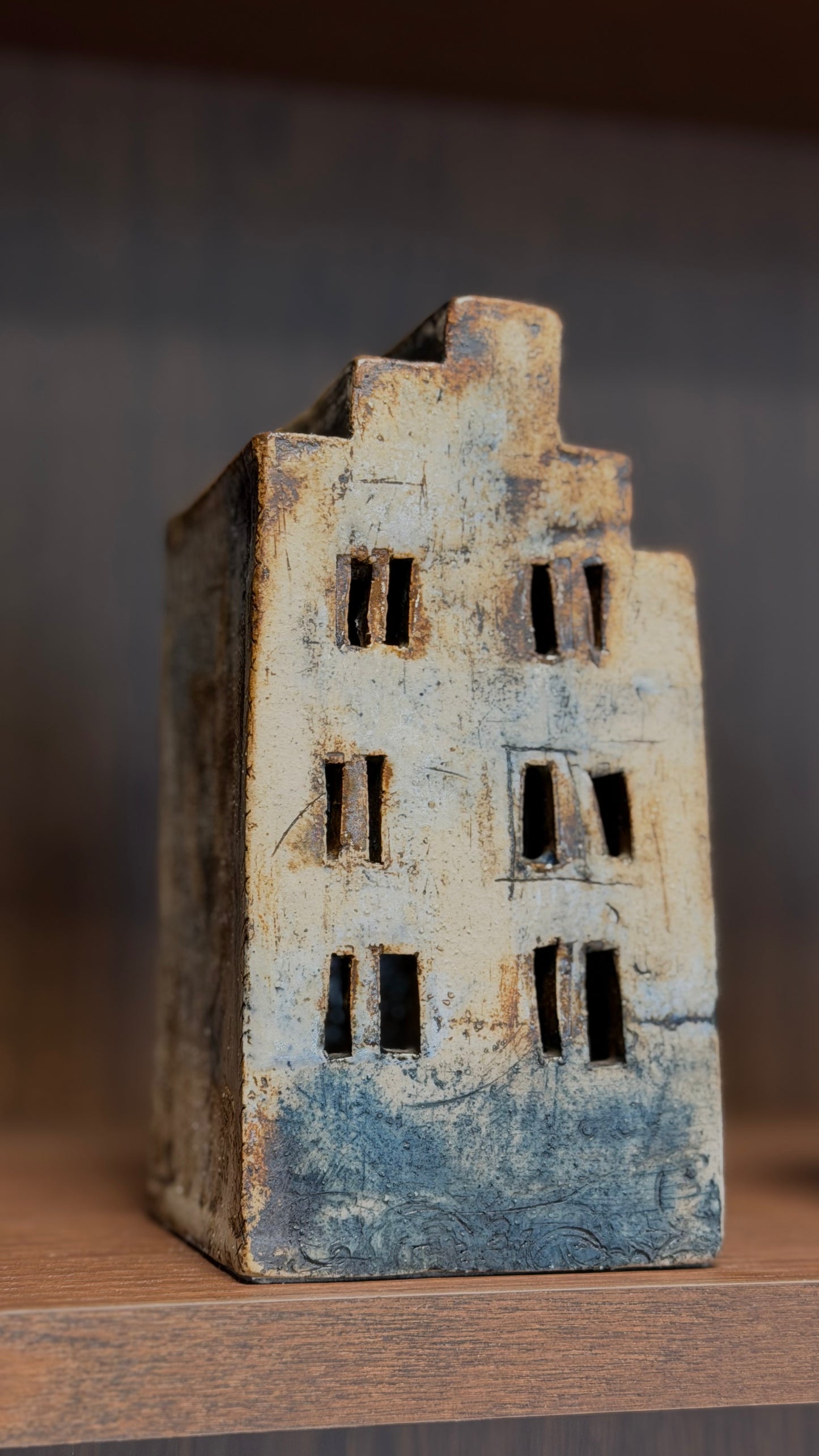 Ceramic Candle House 2