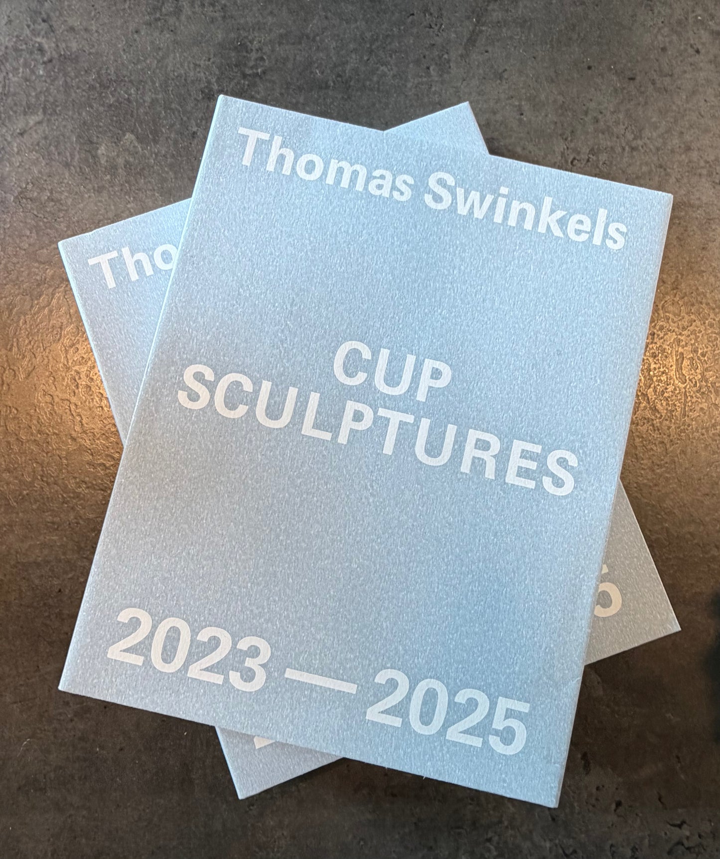 Boek: Cup Sculptures 2023-2025 by Thomas Swinkels