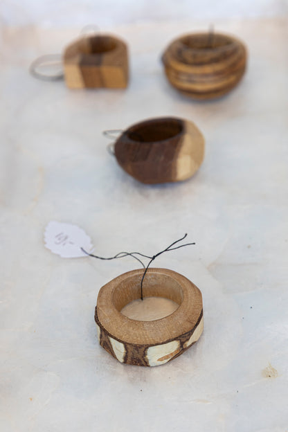 Wooden jewelry