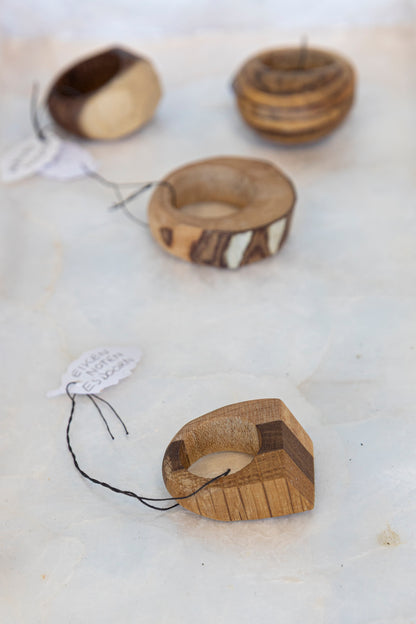 Wooden jewelry