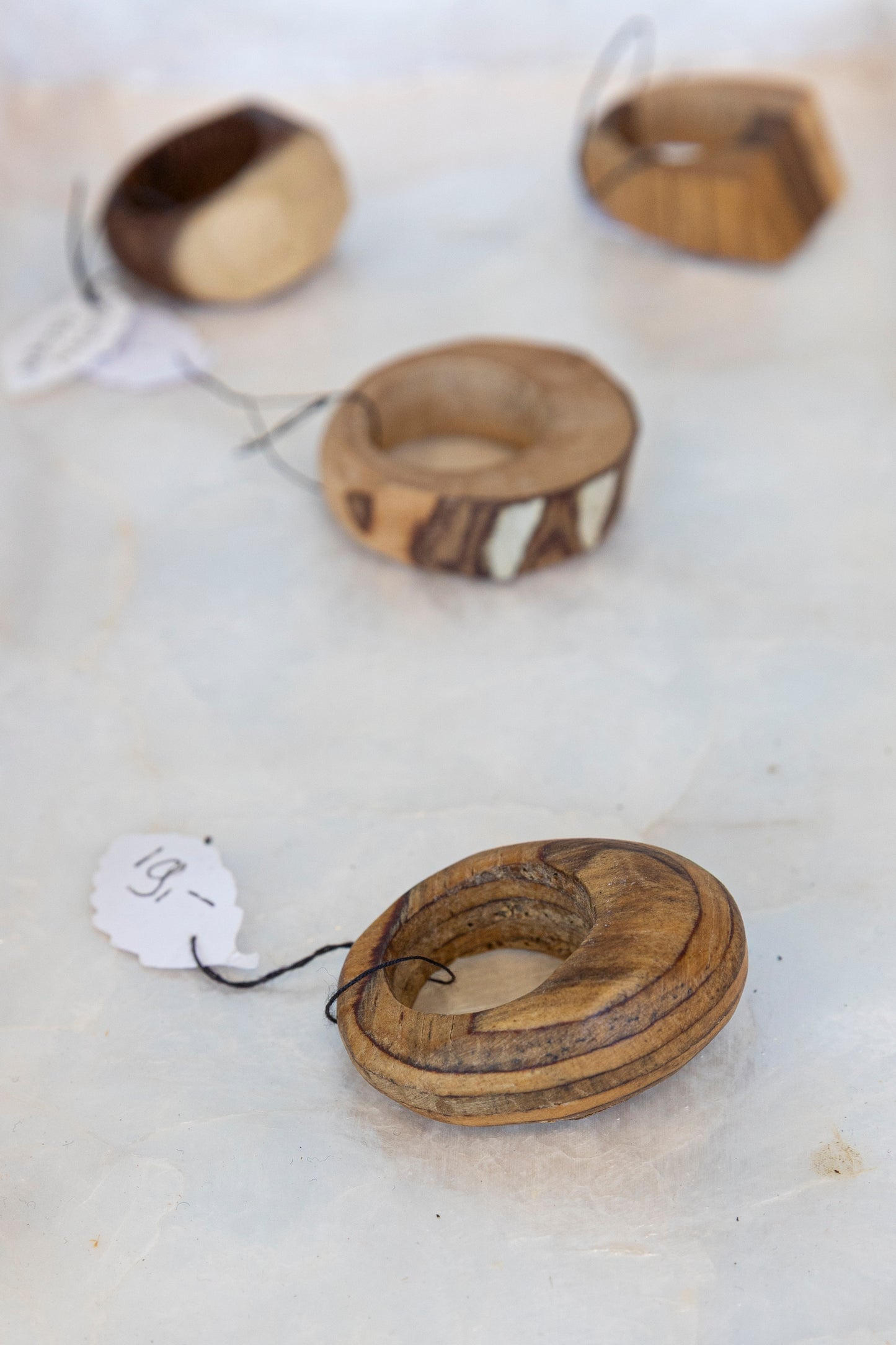 Wooden jewelry