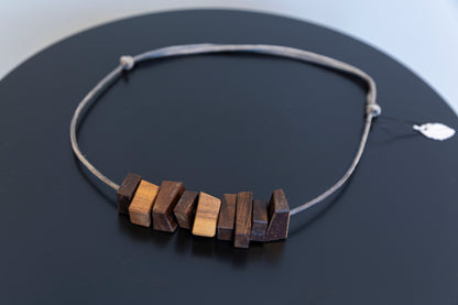 Wooden jewelry