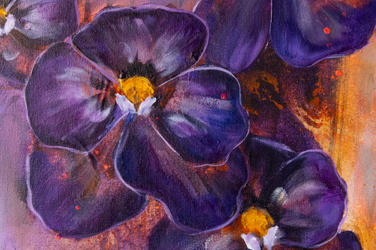 Violet Flower February