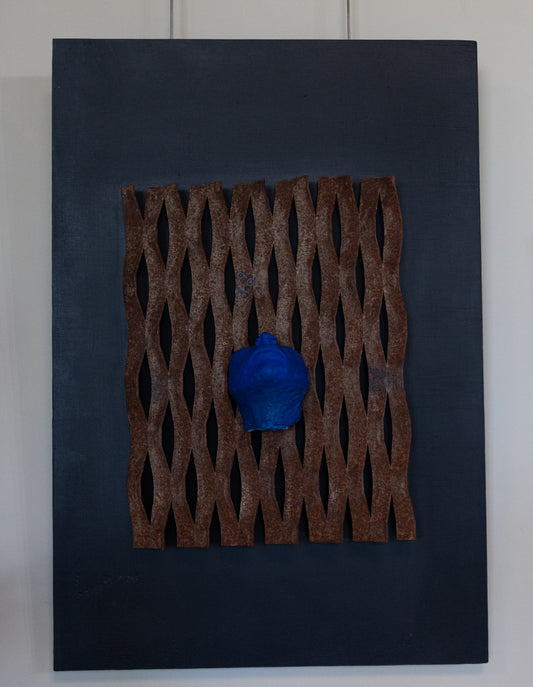 Fragment of "She holds Iron"