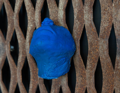 Fragment of "She holds Iron"