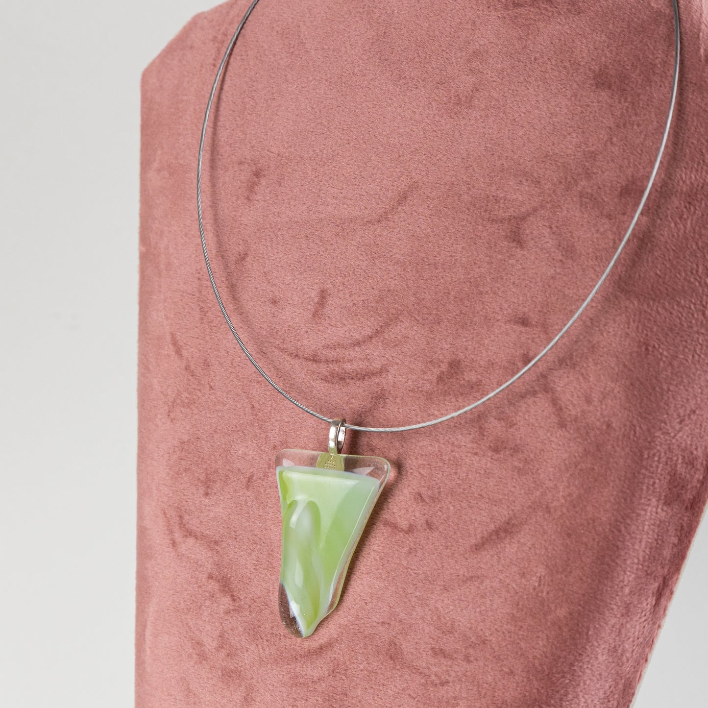 Different kind of glass jewelry