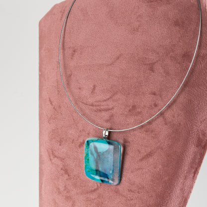 Different kind of glass jewelry