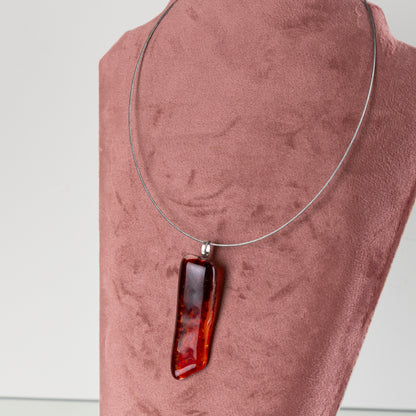 Different kind of glass jewelry