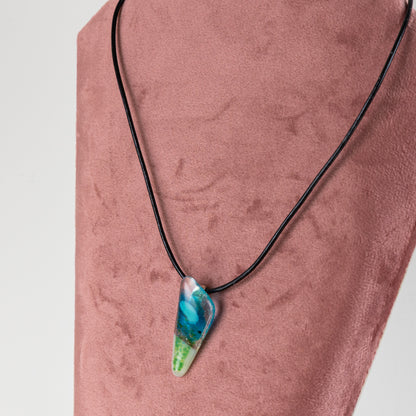 Different kind of glass jewelry