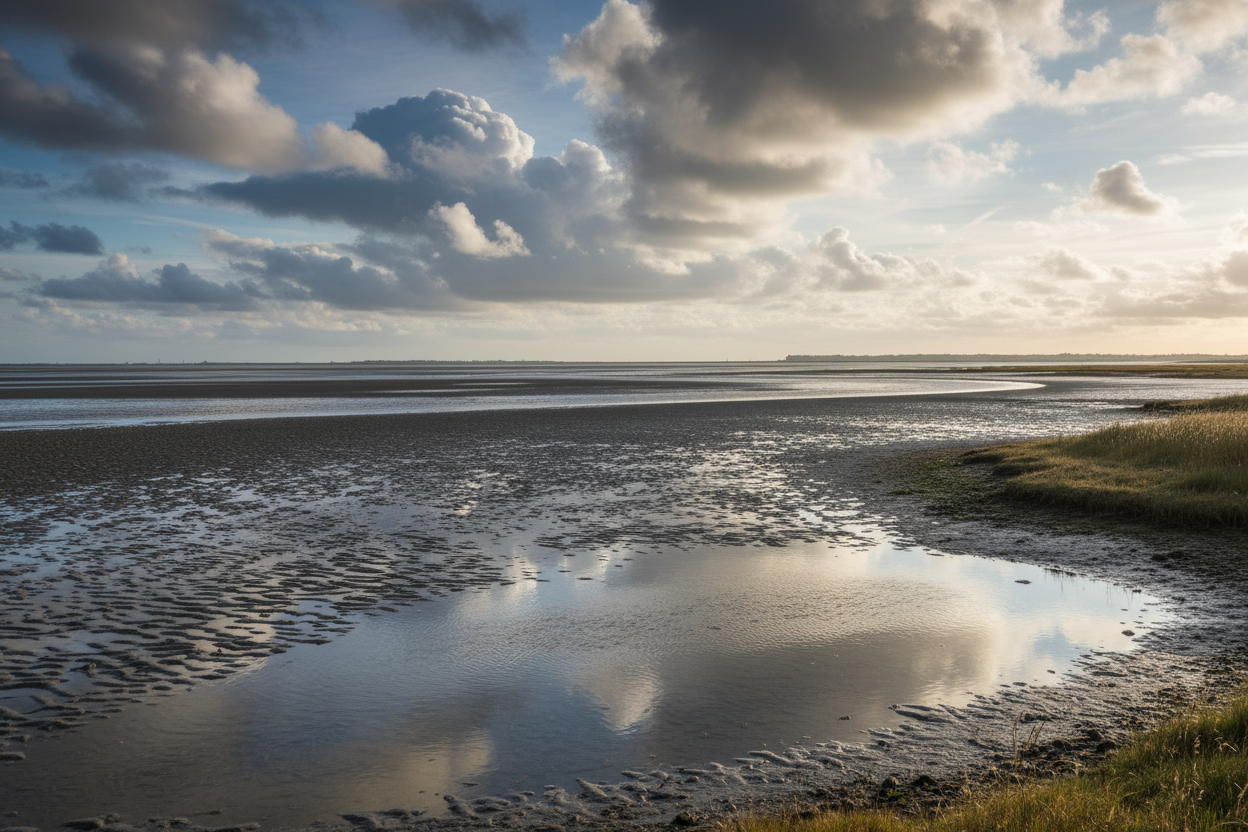 Waddengebied foto